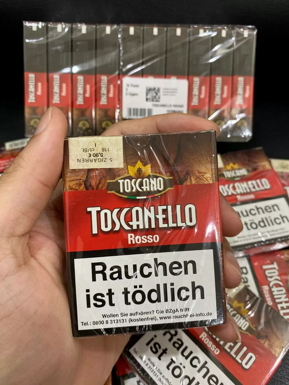 Xì gà Ý Toscanello Rosso (Rosso Caffe)