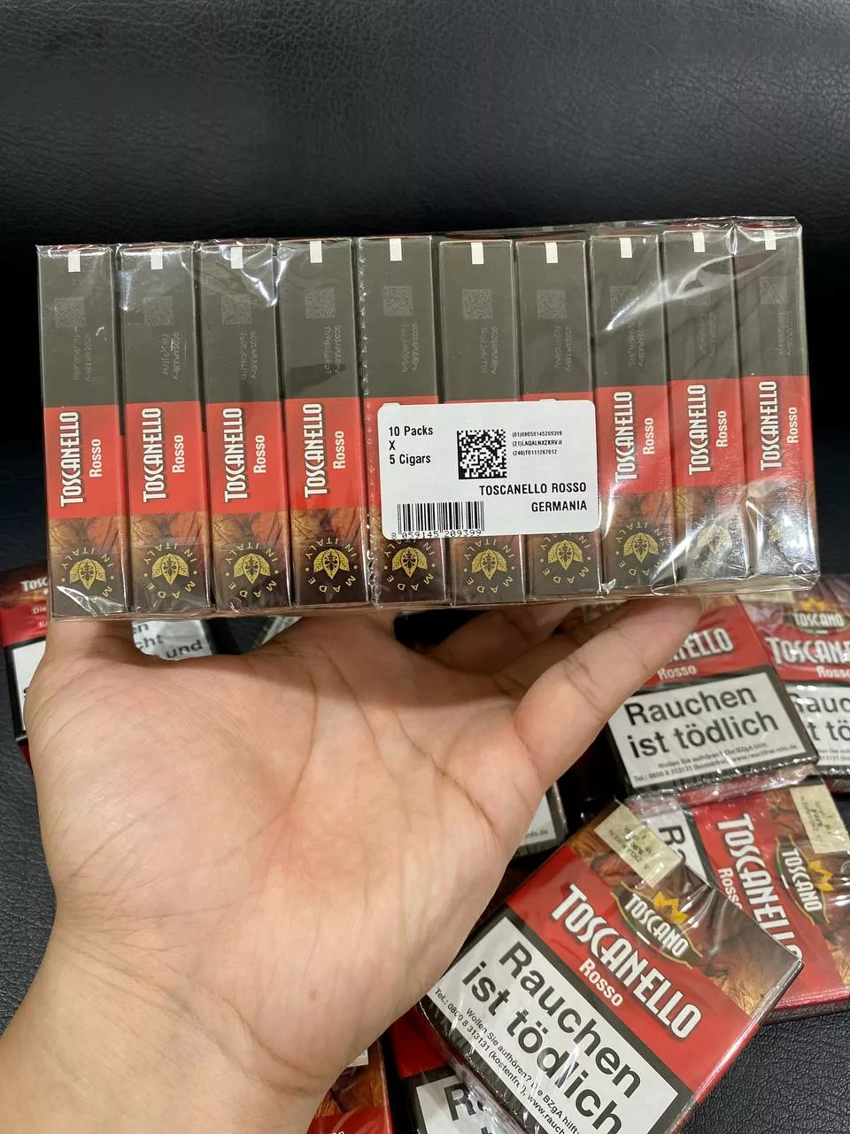 Xì gà Ý Toscanello Rosso (Rosso Caffe) - Ảnh 4