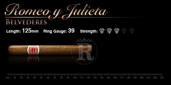 Romeo y Julieta Belvederes (Điếu lẻ) - Ảnh 8