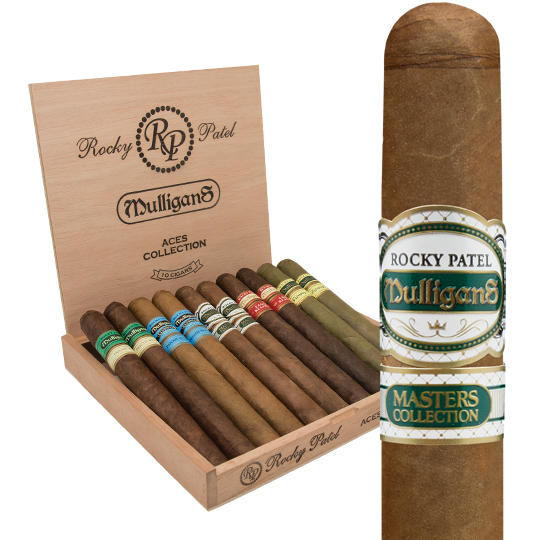 Rocky Patel Mulligans 'Aces' Collection (hộp gỗ 10 điếu)