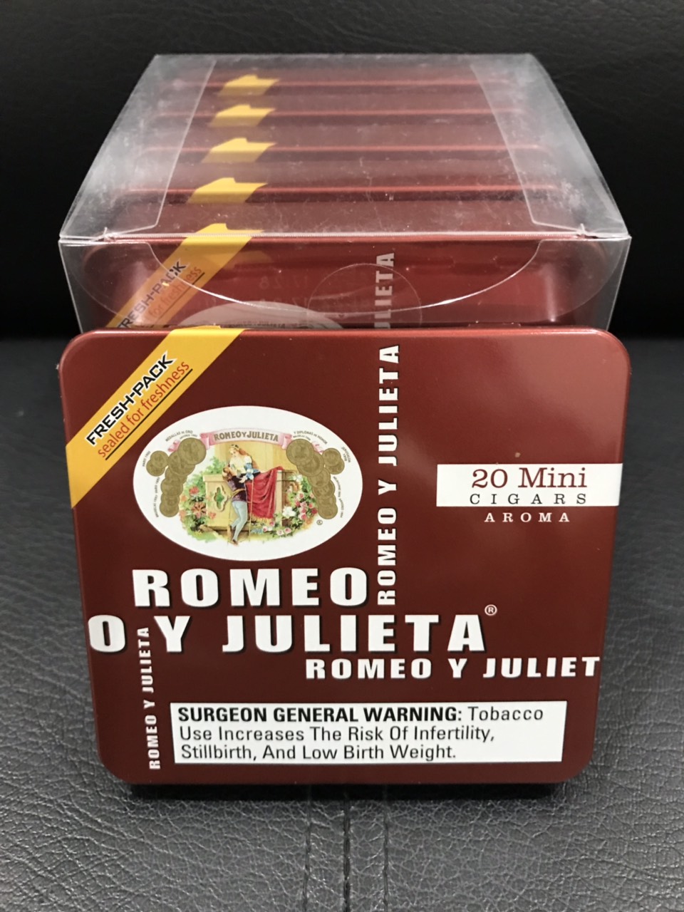 Romeo y Julieta Mini (Hộp thiếc 20 điếu) - Ảnh 2