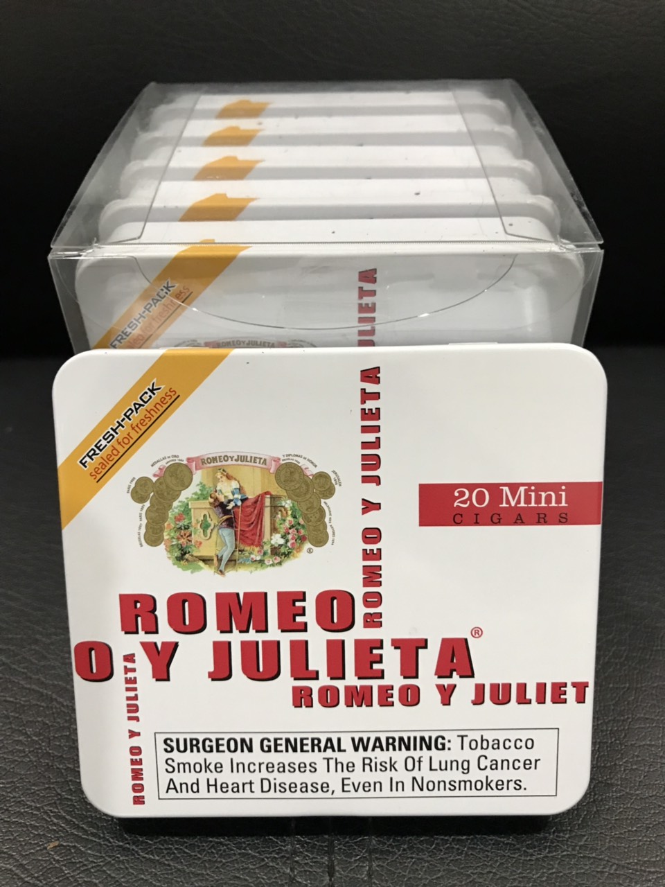 Romeo y Julieta Mini (Hộp thiếc 20 điếu) - Ảnh 3