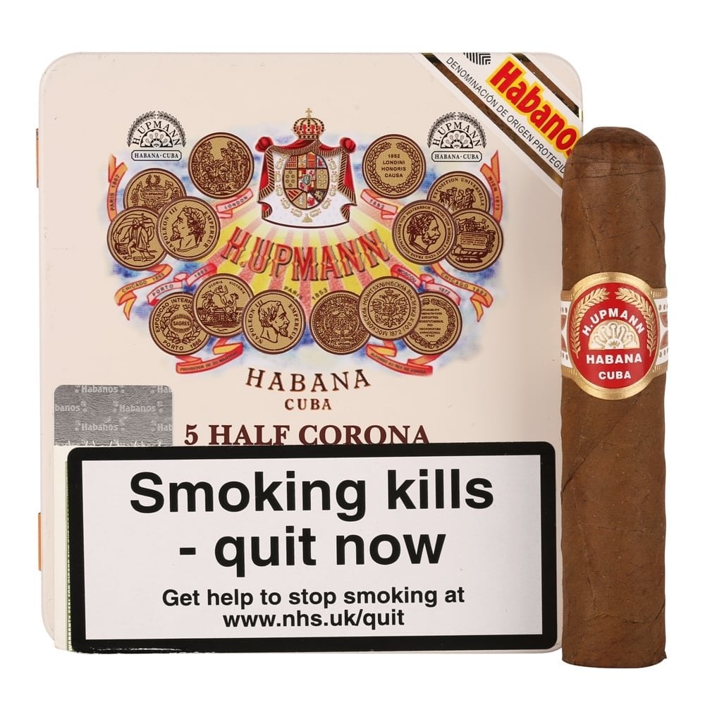 H. Upmann Half Corona (hộp sắt 5 điếu) - Ảnh 2