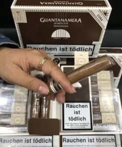 Guantanamera Minutos (hàng Cuba xuất Đức) - hộp 3 điếu