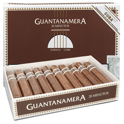 Guantanamera Minutos (hàng Cuba xuất Đức) - hộp 20 điếu