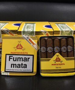 Montecristo Media Corona (hộp sắt 5 điếu)