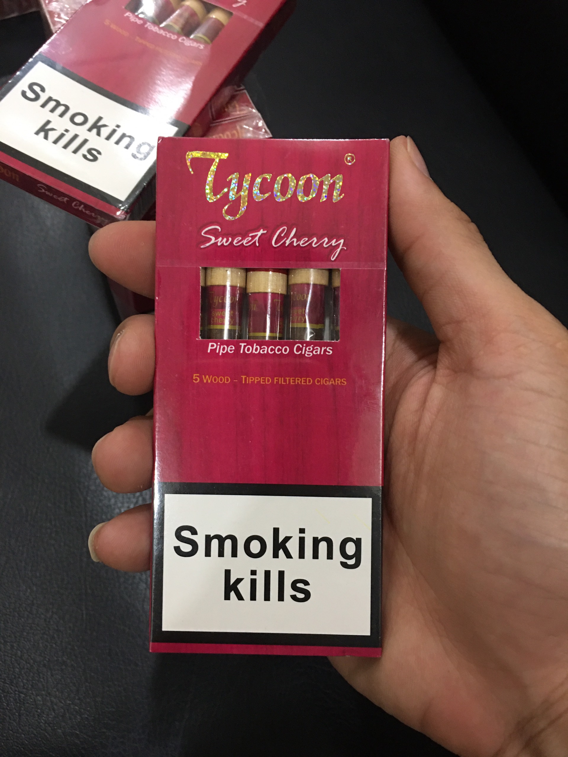 Tycoon sweet (hộp 5 điếu có đầu lọc) - Ảnh 2