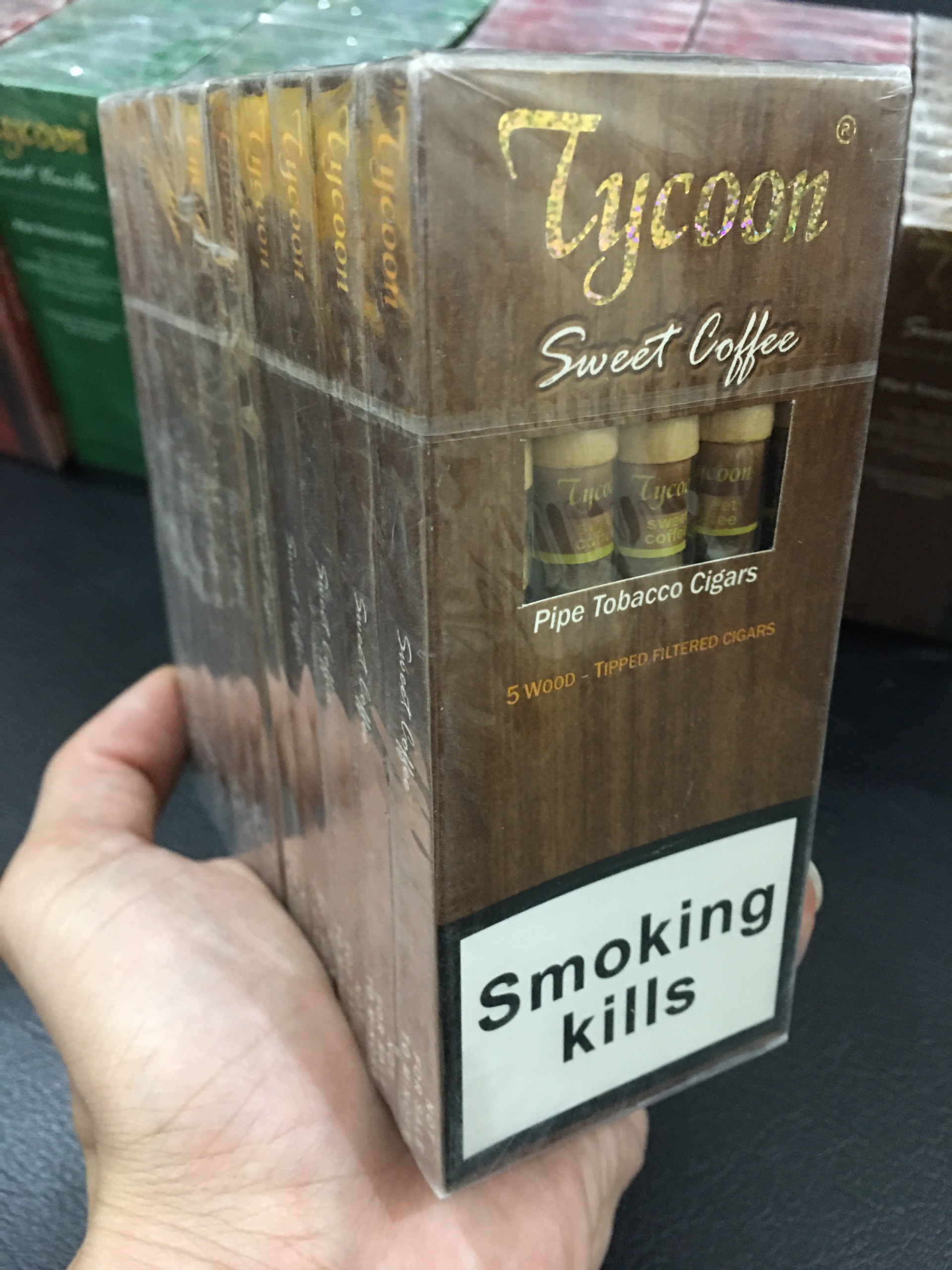Tycoon sweet (hộp 5 điếu có đầu lọc) - Ảnh 3