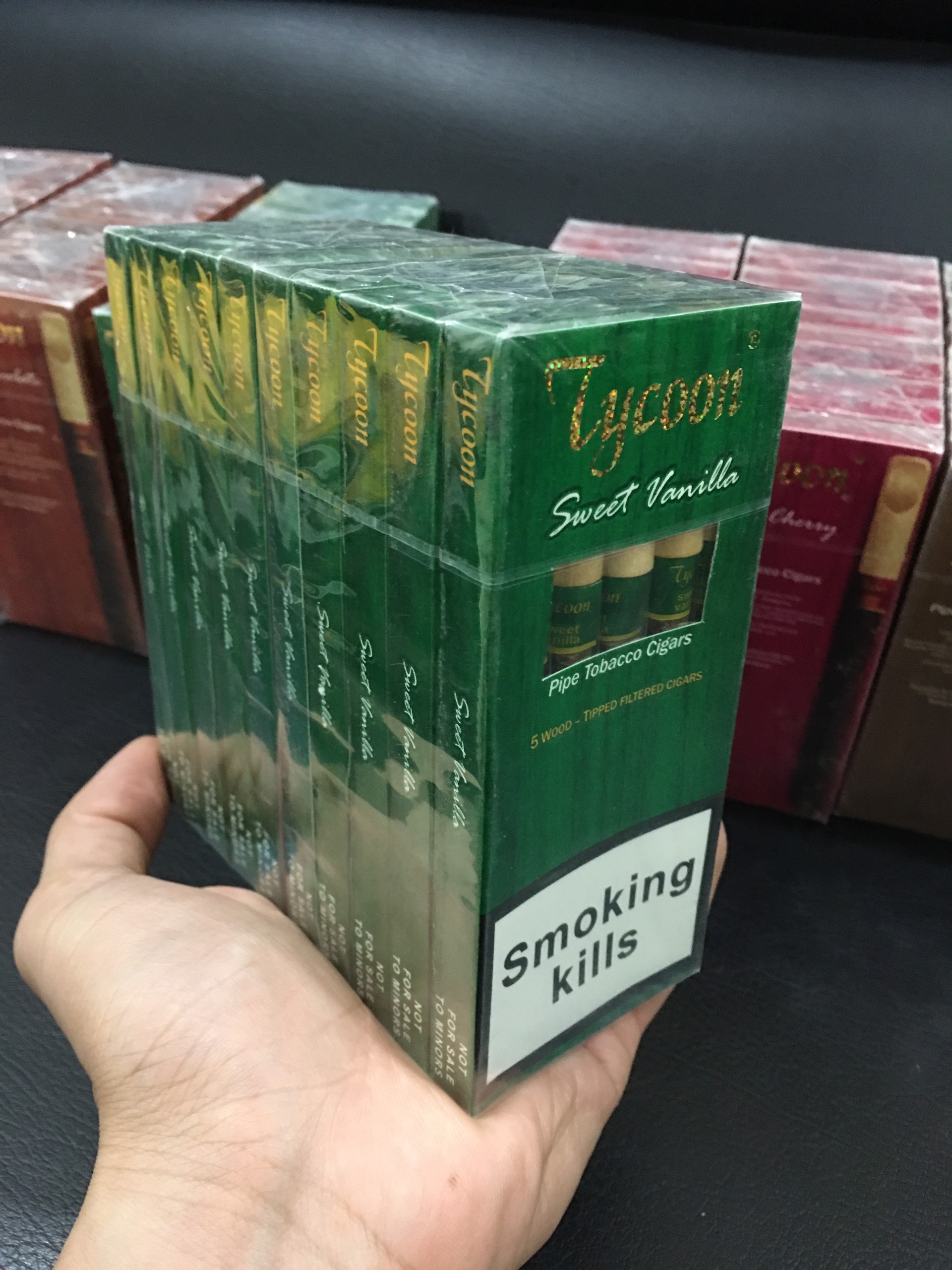 Tycoon sweet (hộp 5 điếu có đầu lọc) - Ảnh 4