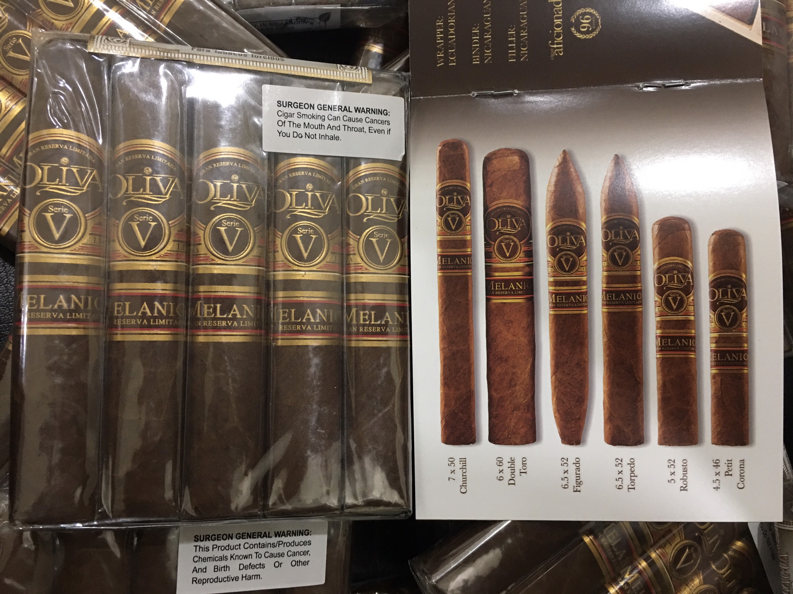 Oliva Serie V Melanio Robusto Maduro (pack 5 điếu) - Ảnh 2