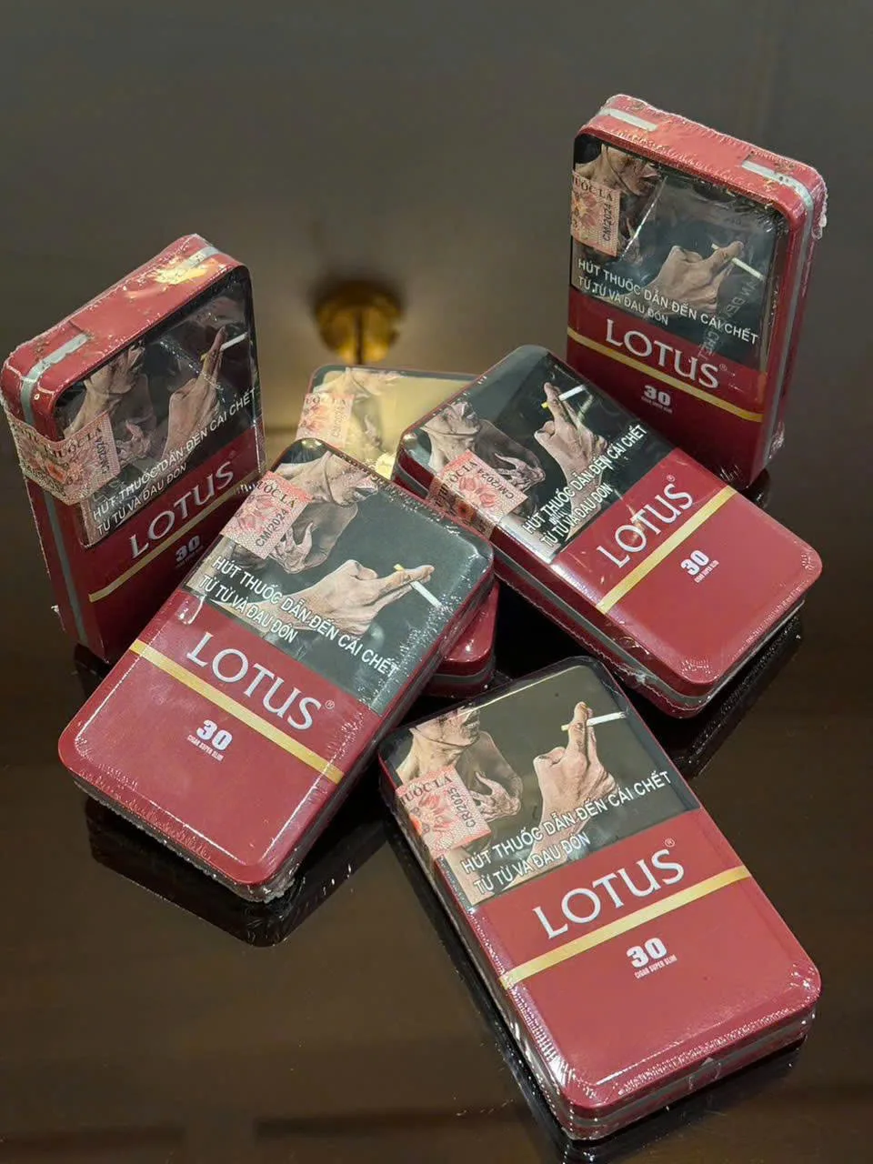 Cigar LOTUS slim (bao 30 điếu) - Ảnh 7
