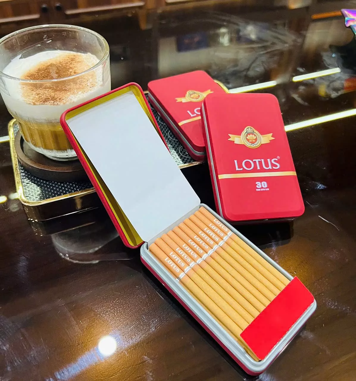 Cigar LOTUS slim (bao 30 điếu) - Ảnh 5