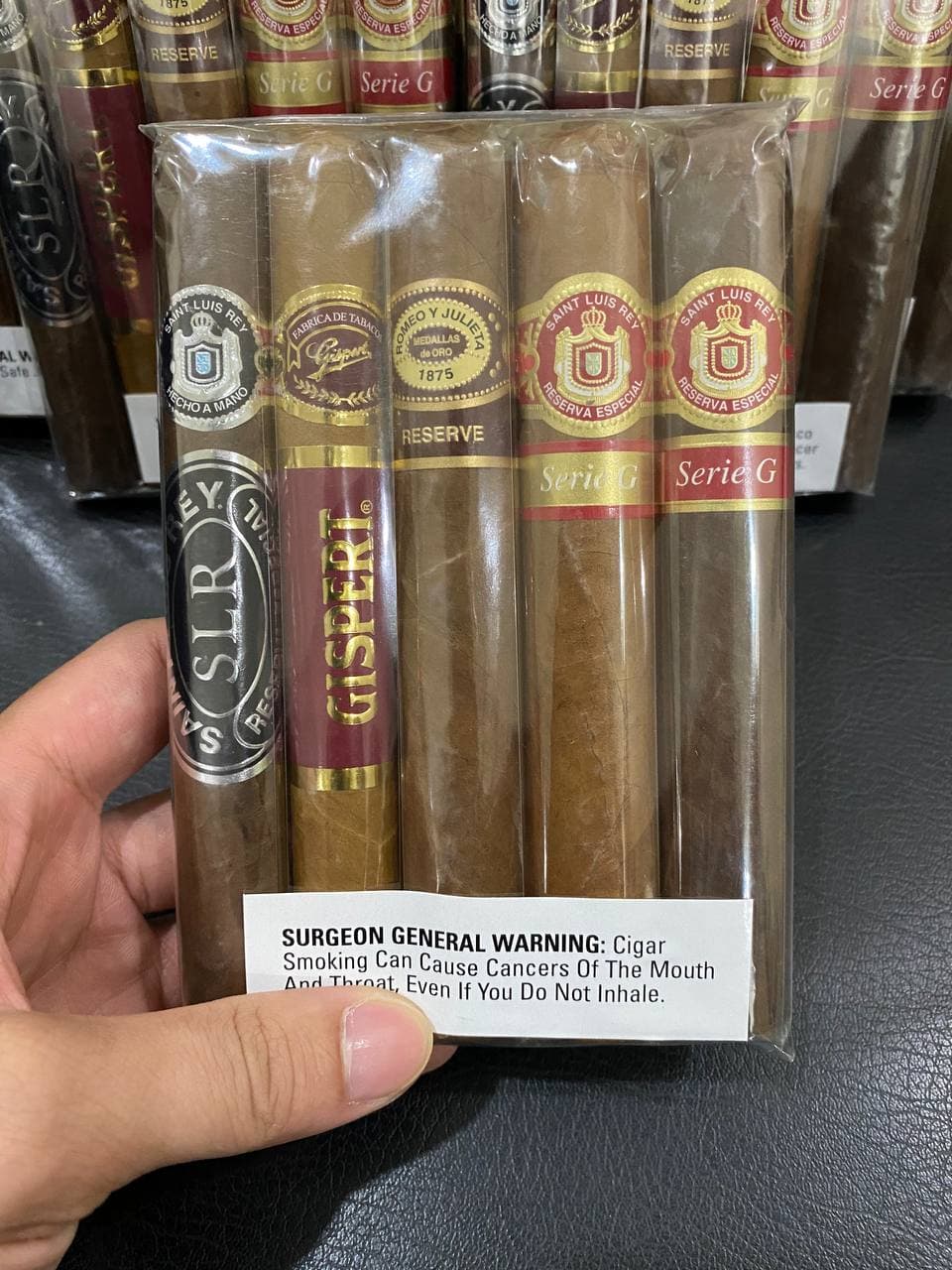 Miscellaneous hond lovers cigar (pack 5 điếu) - Ảnh 2