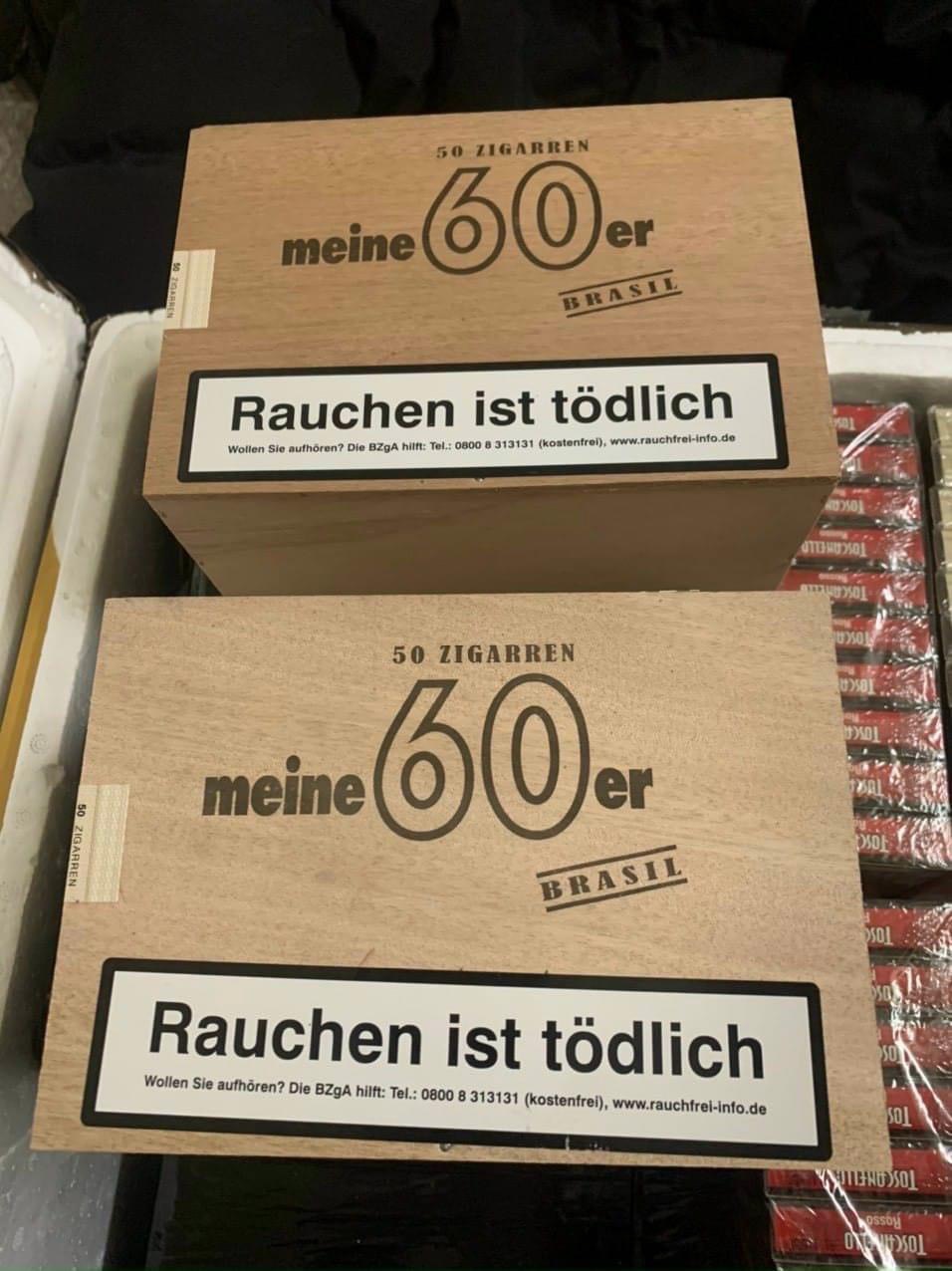 Meine 60er Brasil (pack 10 điếu) - Ảnh 3