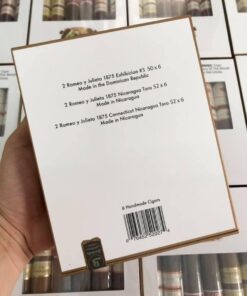 Alternative view of Romeo y Julieta 1875 Lovers 6-Cigar Sampler (hộp 6 điếu)