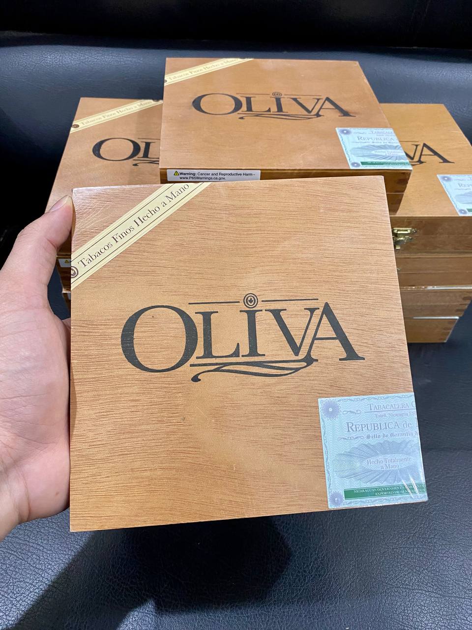 Oliva 6 sampler (hộp gỗ 6 điếu) - Ảnh 2