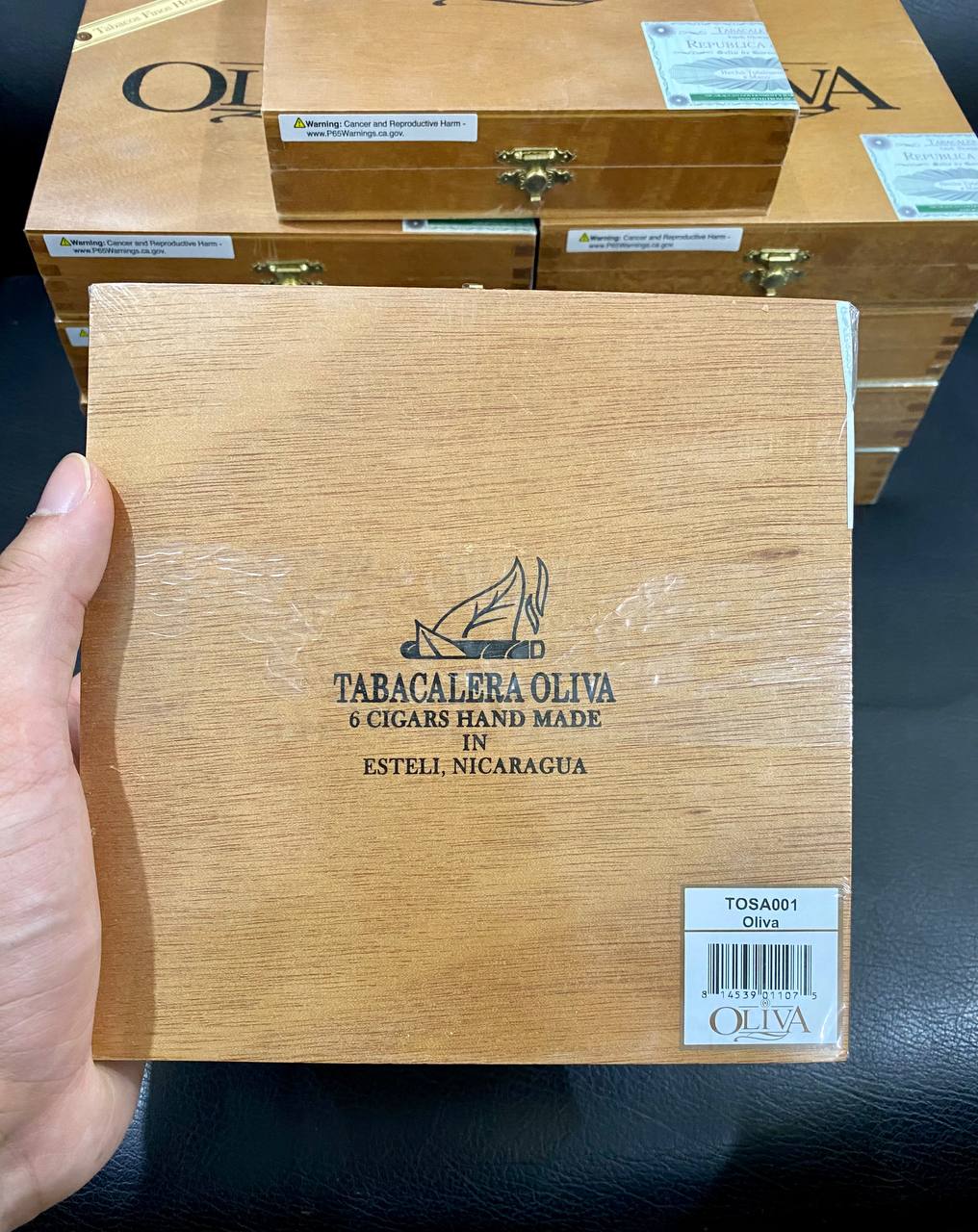 Oliva 6 sampler (hộp gỗ 6 điếu) - Ảnh 3