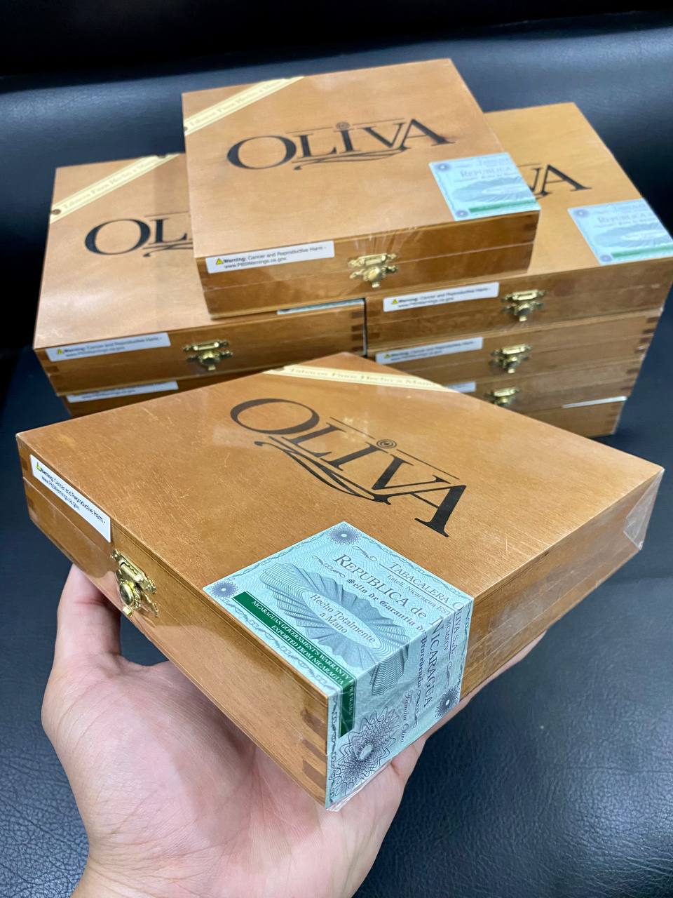 Oliva 6 sampler (hộp gỗ 6 điếu) - Ảnh 4