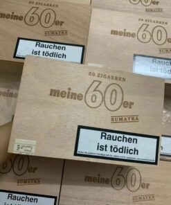 Meine 60er Sumatra (hộp gỗ 50 điếu) - Ảnh 3