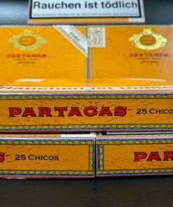 Alternative view of Patargas Chicos hộp 25 điếu hàng Cuba xuất Đức