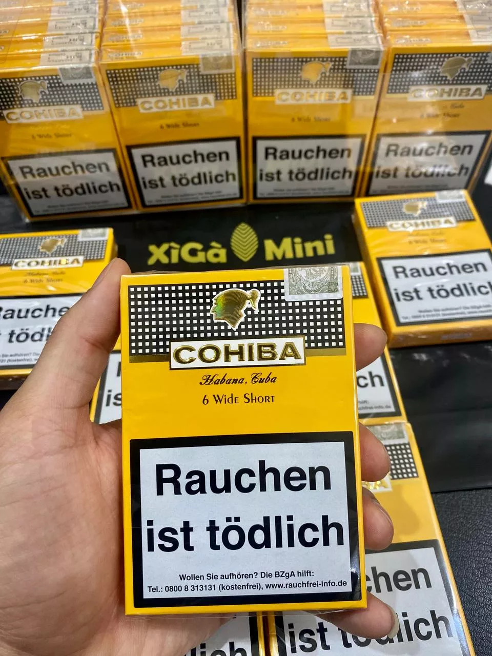 Cohiba Wide Short (hộp 6 điếu)
