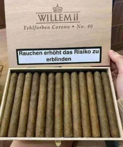Alternative view of Willem II Corona No. 40 (pack 10 điếu)