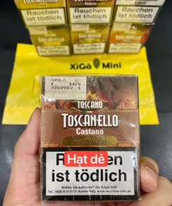 Xì gà Ý Toscanello Castano Raffinato (vị hạt dẻ)