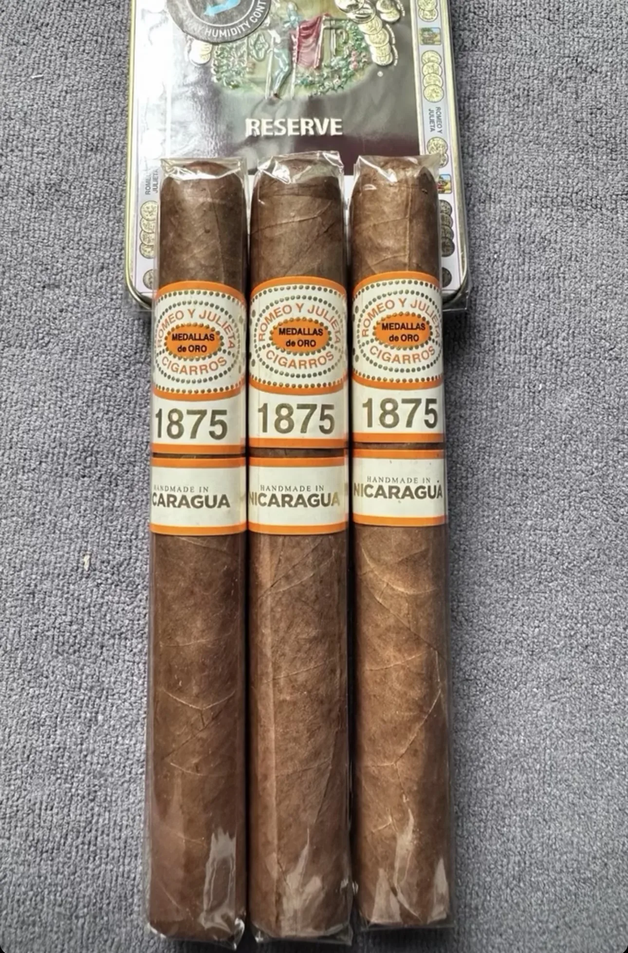 Romeo y Julieta 1875 Nicaragua (pack 5 điếu) - Ảnh 3