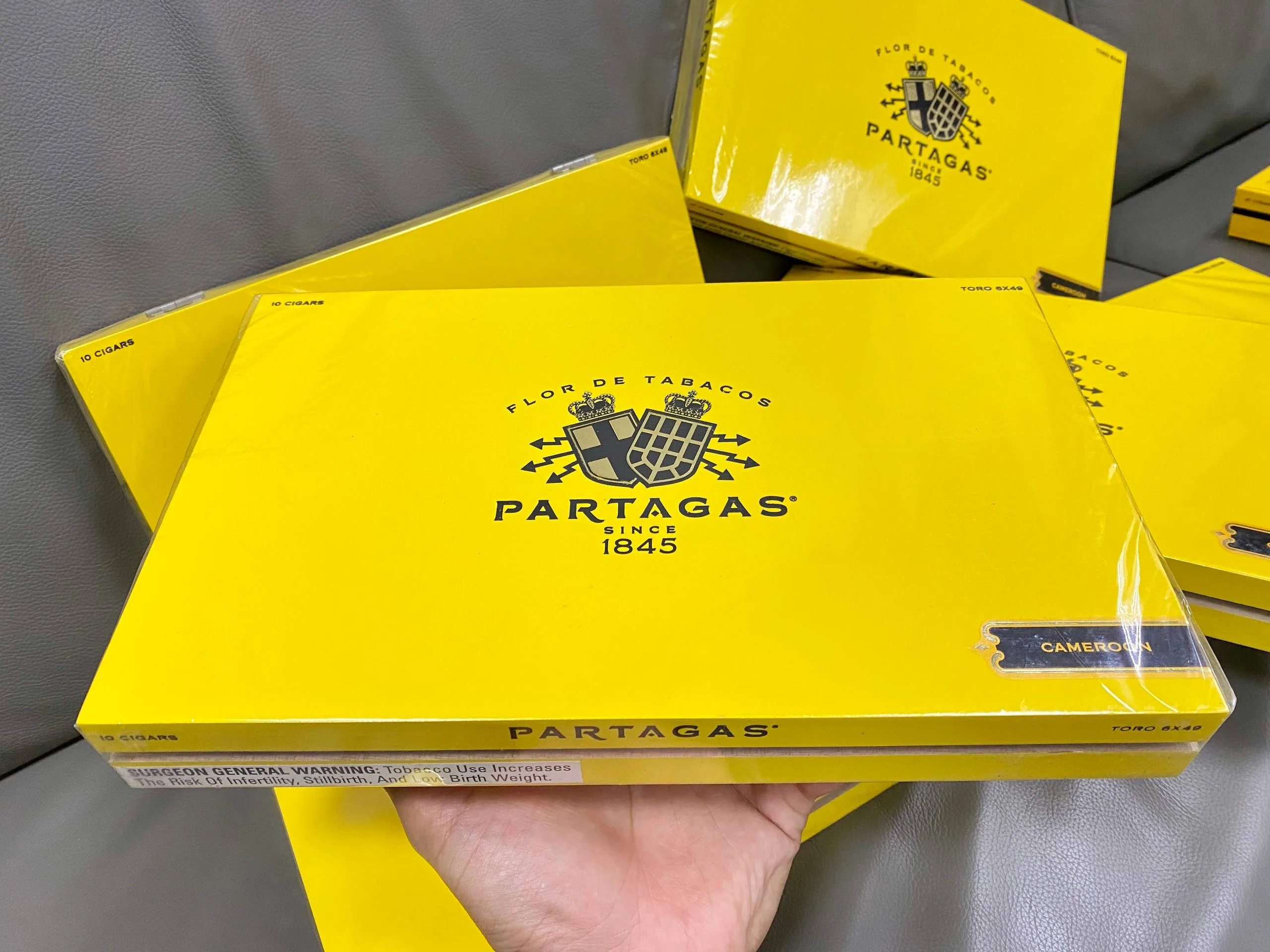 Partagas Yellow Tubos (điếu lẻ) - Ảnh 2