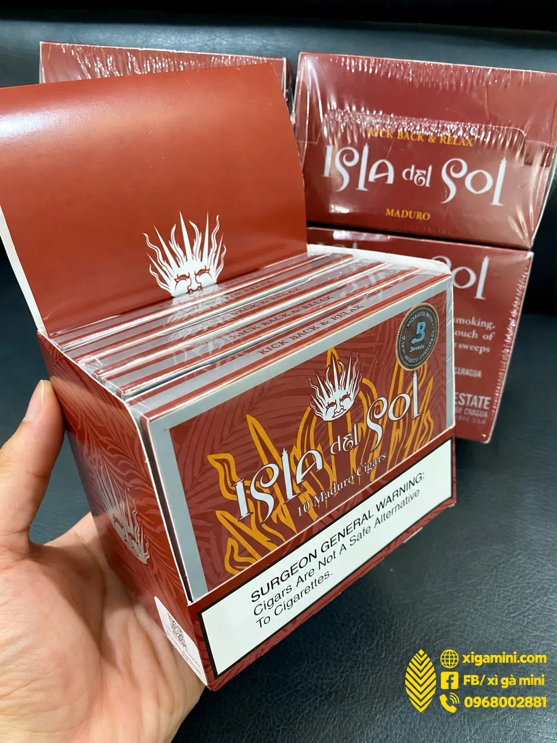 Xì gà Isla del Sol Blessed Maduro (Hộp 10 điếu) - Ảnh 2